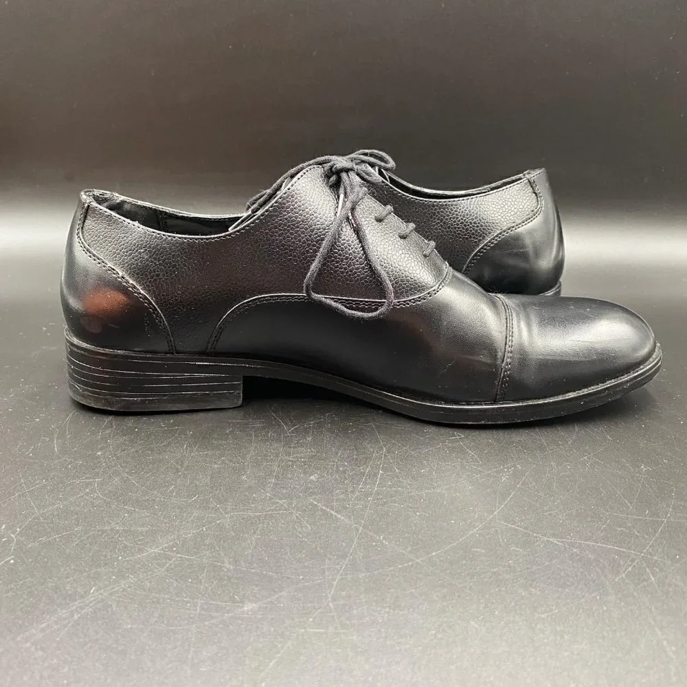 Zara Man Black Lace Up Shoes Men’s Size 40/U.S. 7